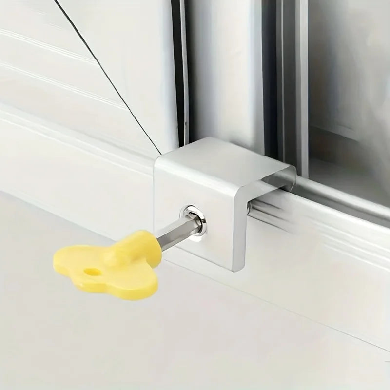 Sliding Door Stopper With Key