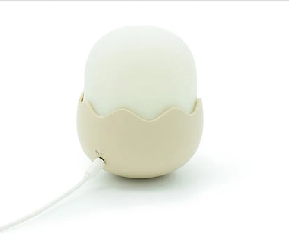 Eggshell Chicken LED Night Light – USB Charging