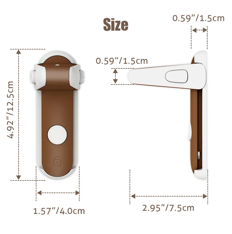 Child Safety Door Handle Lock