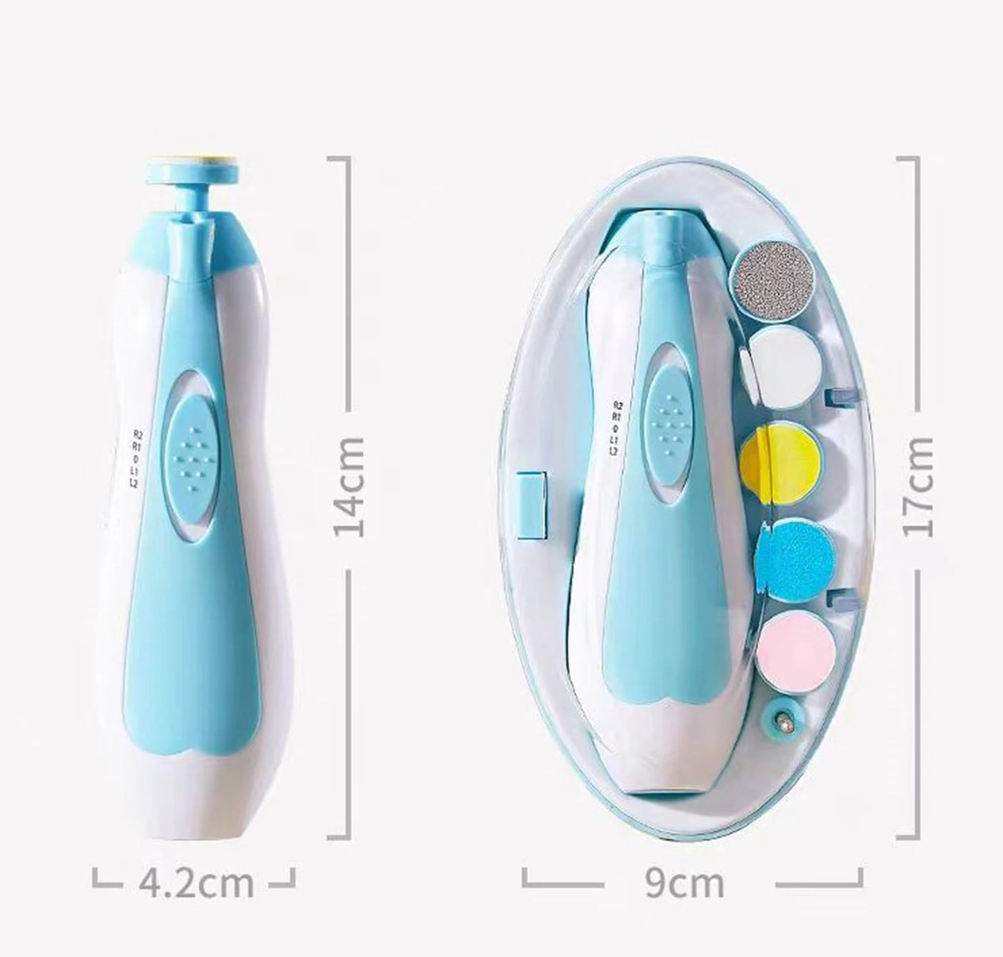 Baby Electric Nail Grinder – Safe & Gentle Nail Care for Newborns