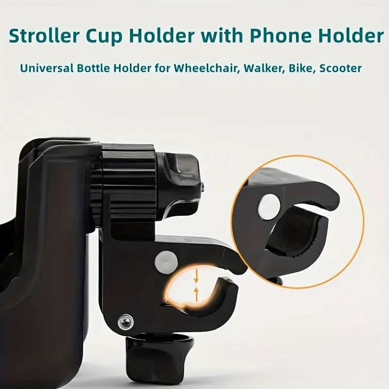 Universal Stroller Cup & Phone Holder