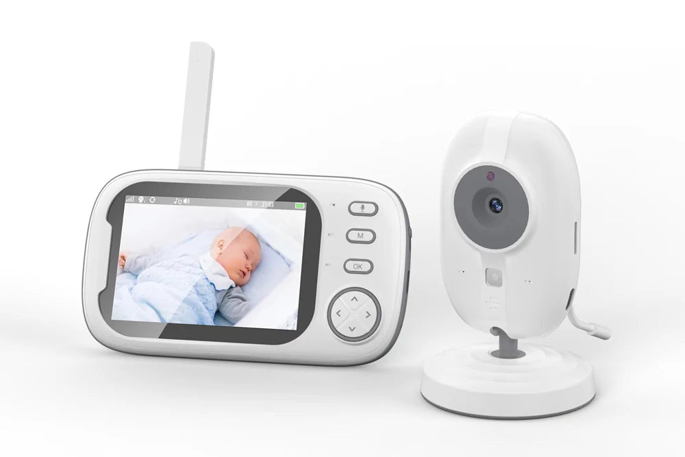 Cdycam 3.5" Wireless Video Baby Monitor – Night Vision & Two-Way Audio