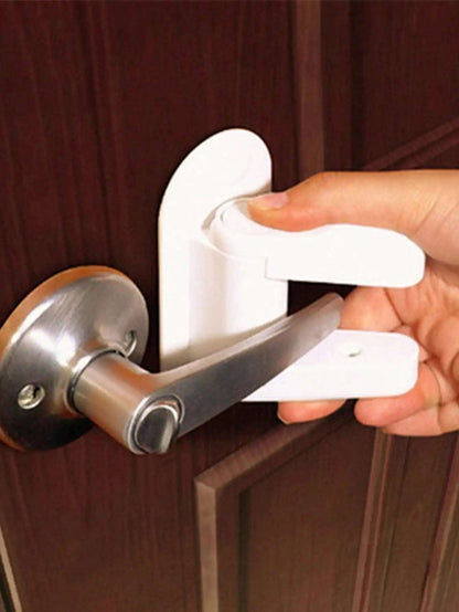 Child Safety Door Handle Double Lock