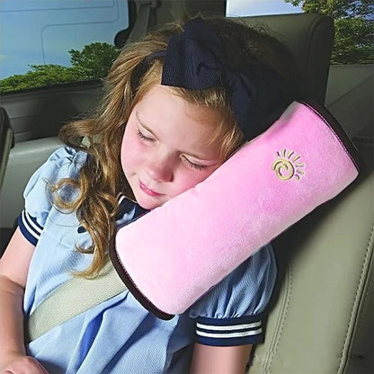 Kids Car Seat Belt Shoulder Pad – Soft Safety Cushion for Travel