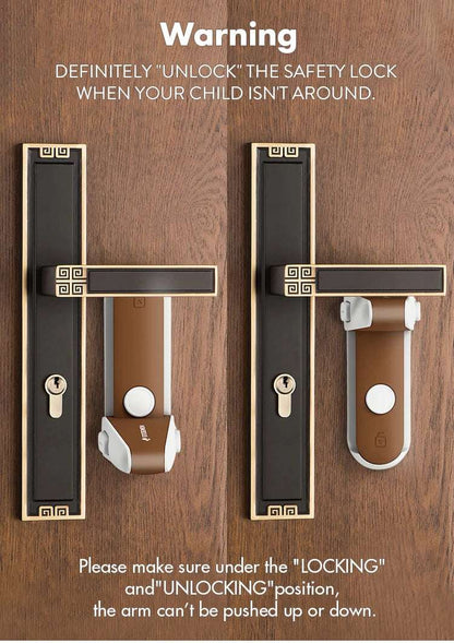 Child Safety Door Handle Lock