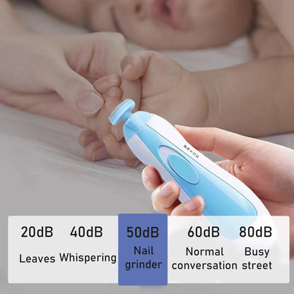 Baby Electric Nail Grinder – Safe & Gentle Nail Care for Newborns