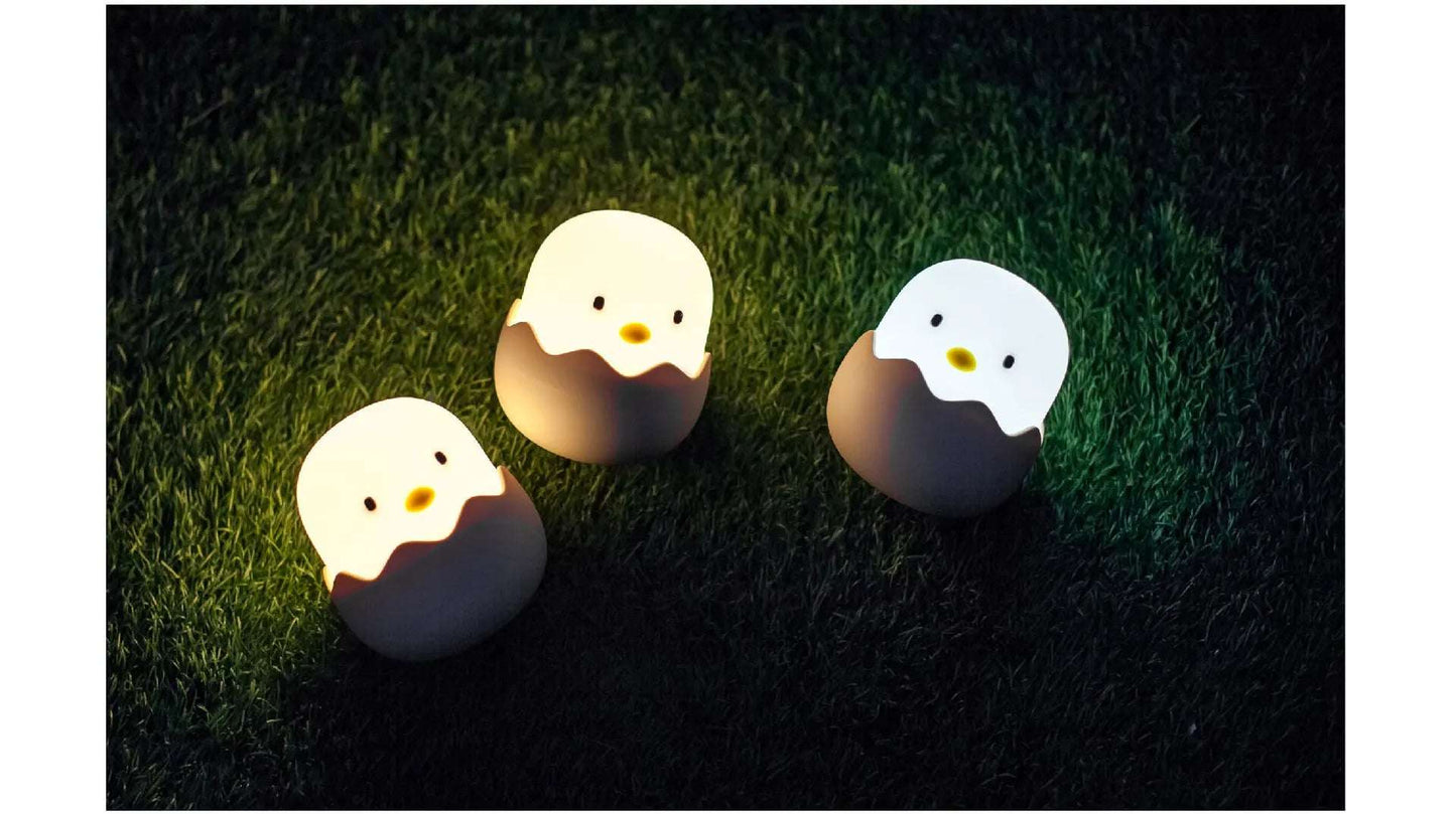 Eggshell Chicken LED Night Light – USB Charging