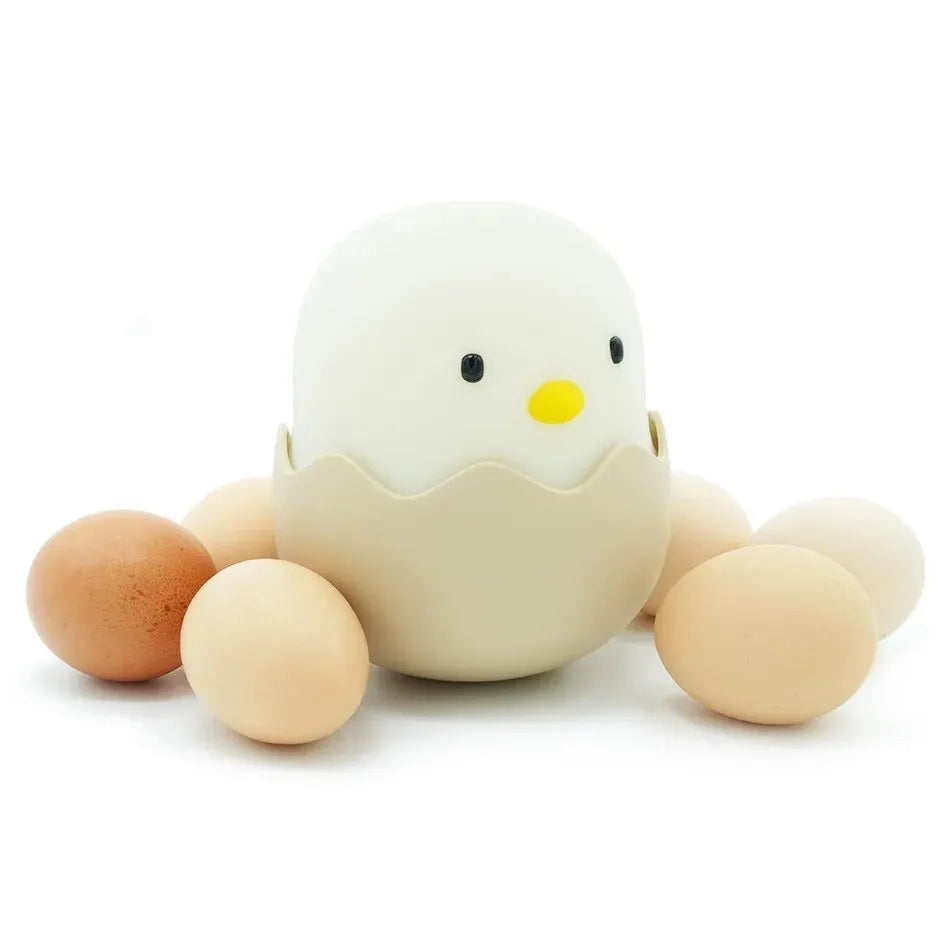 Eggshell Chicken LED Night Light – USB Charging