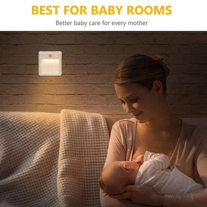 Motion Sensor Night Lights – Dimmable LED for Bedroom, Stairs, & More