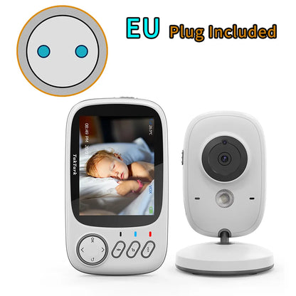 TakTark 3.2" Wireless Baby Monitor with Night Vision, Two-Way & Temp Monitoring