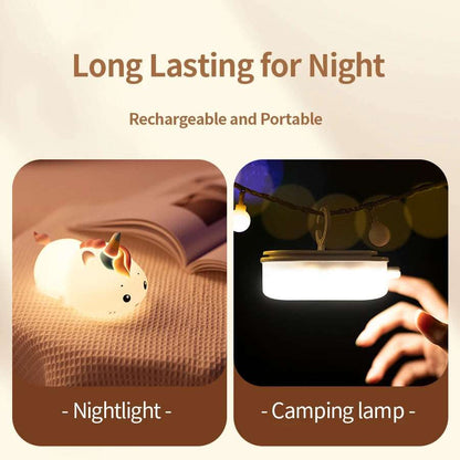 Unicorn LED Night Light – USB Charging