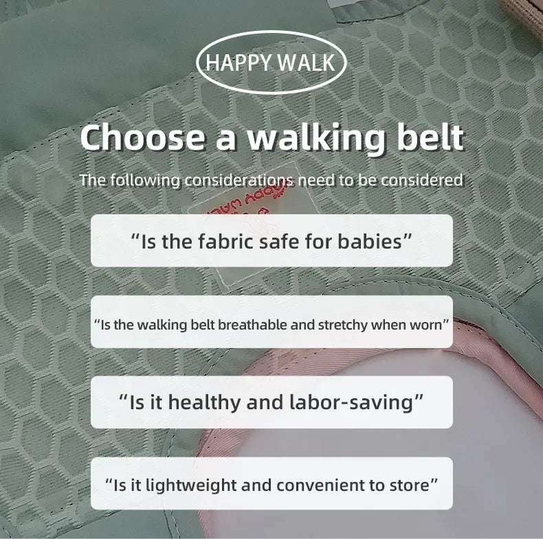 Baby Walker Assistant for Safe Learning & Support