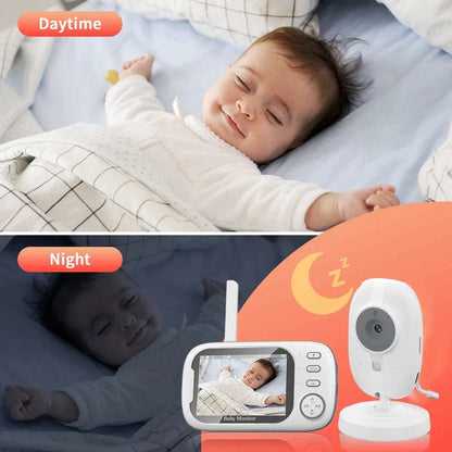 Cdycam 3.5" Wireless Video Baby Monitor – Night Vision & Two-Way Audio