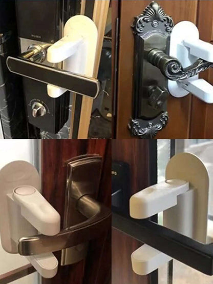 Child Safety Door Handle Double Lock