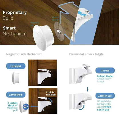 Magnetic Children's Lock – Baby & Toddler Drawer Safety