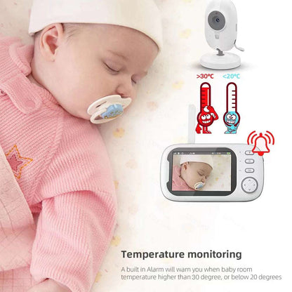 Cdycam 3.5" Wireless Video Baby Monitor – Night Vision & Two-Way Audio