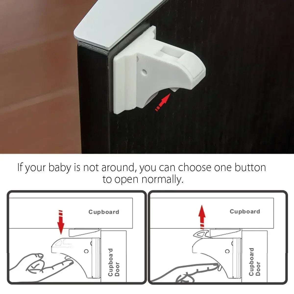 Magnetic Children's Lock – Baby & Toddler Drawer Safety