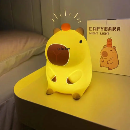 Capybara LED Night Light – USB Charging