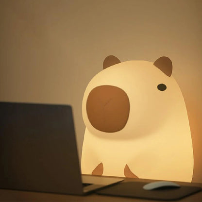 Capybara LED Night Light – USB Charging