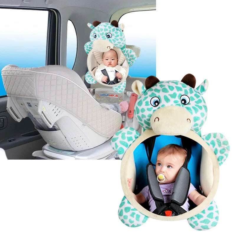 Safety Rear Facing Mirror - Animals