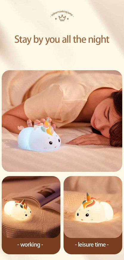 Unicorn LED Night Light – USB Charging