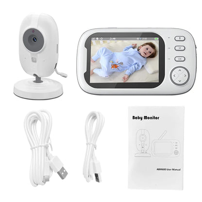 Cdycam 3.5" Wireless Video Baby Monitor – Night Vision & Two-Way Audio