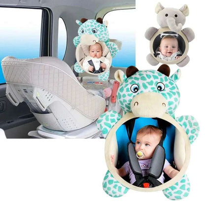 Safety Rear Facing Mirror - Animals