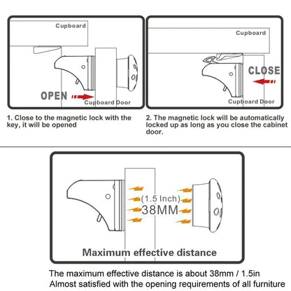 Magnetic Children's Lock – Baby & Toddler Drawer Safety